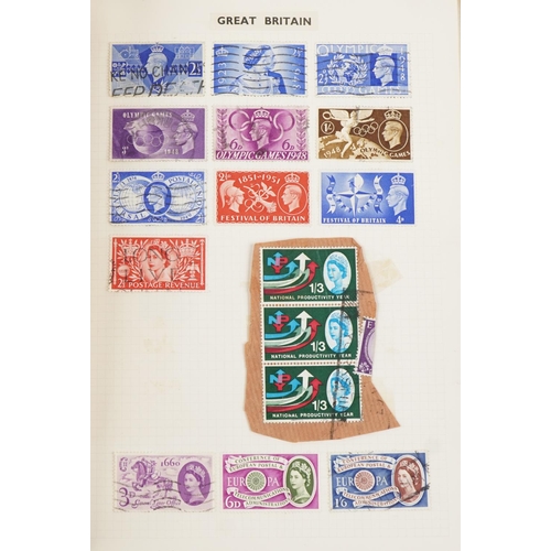 939 - British Commonwealth and world stamps arranged in two albums including postage due