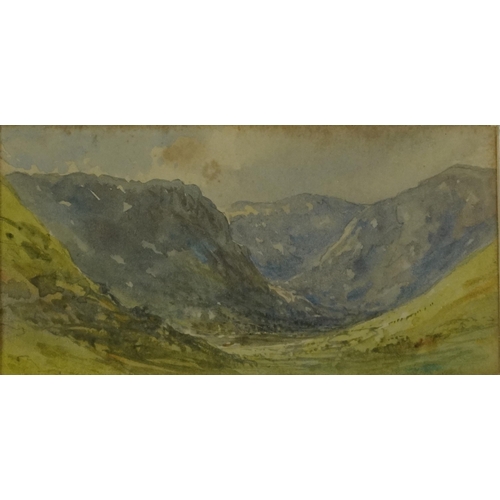 3244 - Attributed to Sir David Murray - Coastal landscape late 19th/early 20th century watercolour together... 