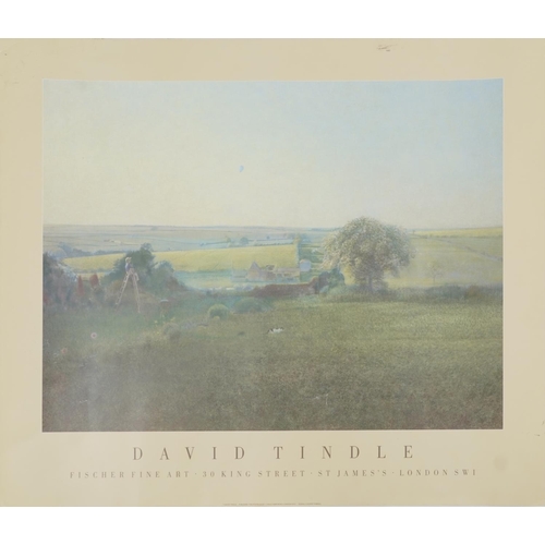 3233 - Four David Tindle Fischer Fine Art art posters published by The Poster Shop, each 72cm x 62cm