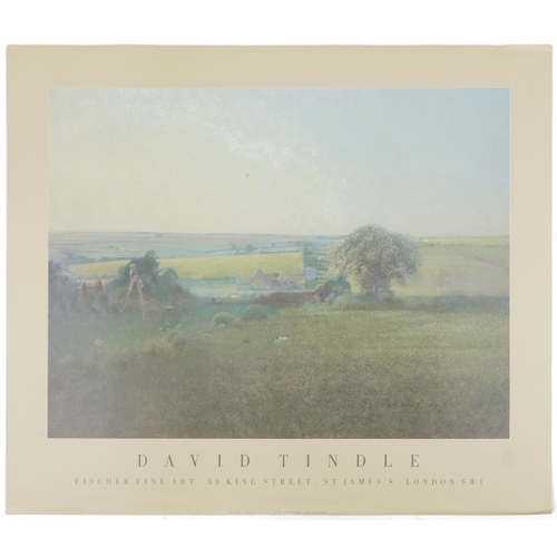 3233 - Four David Tindle Fischer Fine Art art posters published by The Poster Shop, each 72cm x 62cm