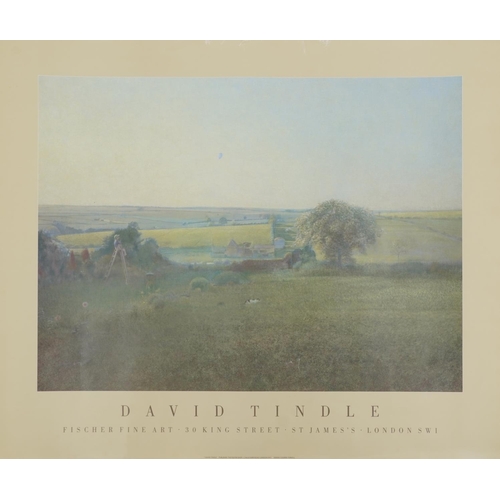 3233 - Four David Tindle Fischer Fine Art art posters published by The Poster Shop, each 72cm x 62cm