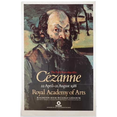 3230 - Four art posters relating to 19th century artists comprising John Crome The Tate Gallery 17th Octobe... 