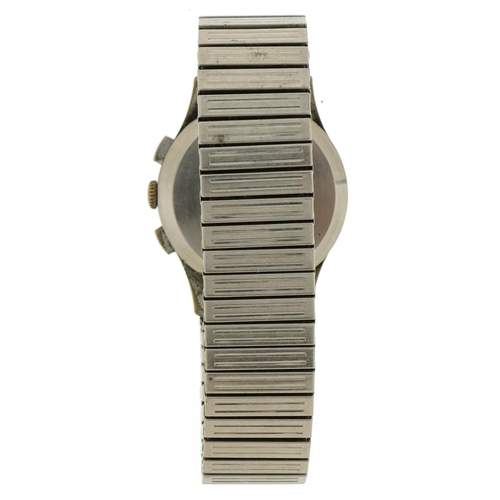 2037 - Sekonda, vintage gentlemen's Sekonda chronograph manual wristwatch, 36mm in diameter