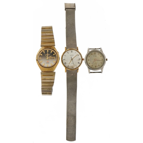 2583 - Three vintage gentlemen's wristwatches comprising Ricoh automatic, Lepiare and Sekonda Deluxe