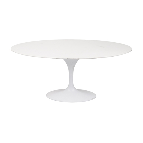 1053 - Eero Saarinen design contemporary tulip dining table, 75cm H x 170cm W x 110cm D