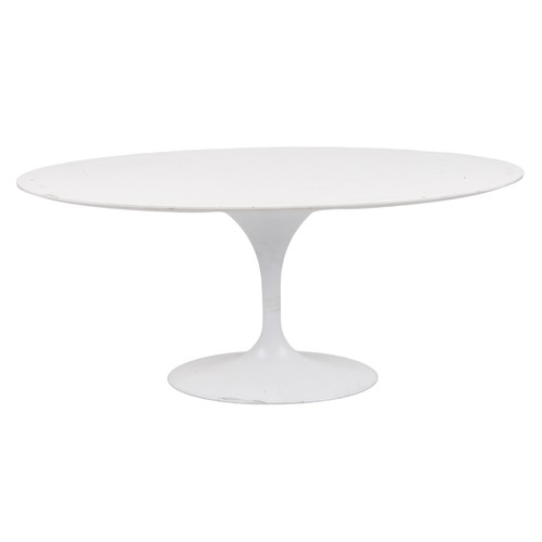 1050 - Eero Saarinen design contemporary tulip dining table, 75cm H x 170cm W x 110cm D