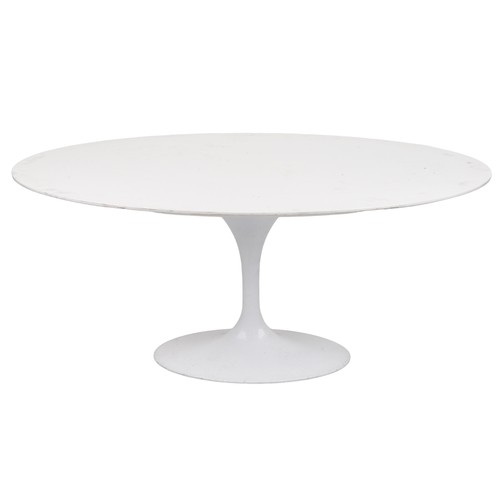 1050 - Eero Saarinen design contemporary tulip dining table, 75cm H x 170cm W x 110cm D