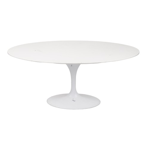 1048 - Eero Saarinen design contemporary tulip dining table, 75cm H x 170cm W x 110cm D