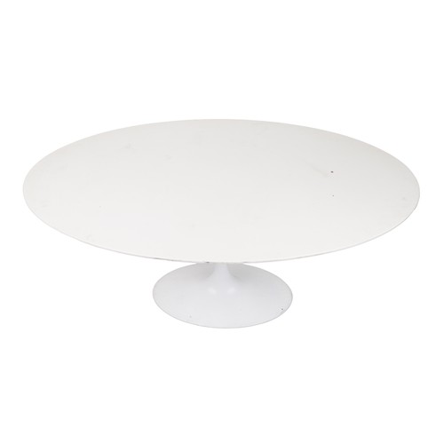 1048 - Eero Saarinen design contemporary tulip dining table, 75cm H x 170cm W x 110cm D