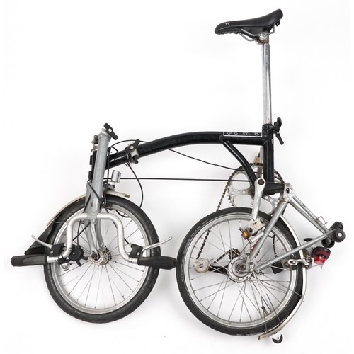 1148 - Folding Brompton bike, serial number 0805090669