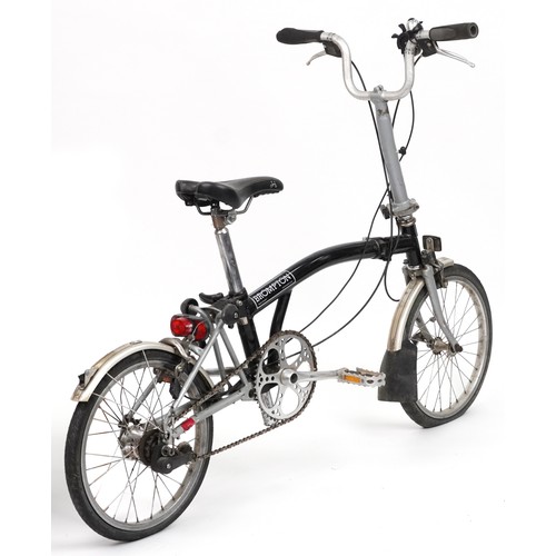 1148 - Folding Brompton bike, serial number 0805090669