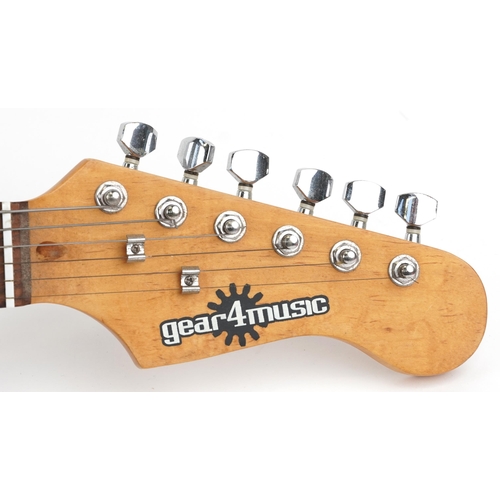 1006 - Gear for Music six string electric guitar, 100cm in length