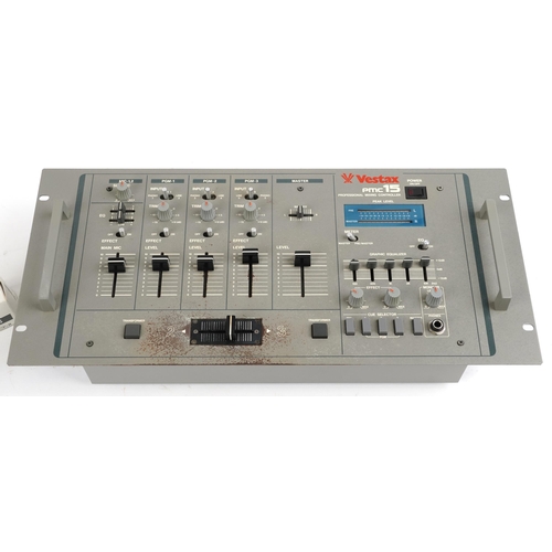 1029 - Vestax Professional mixing controller PMC15 with box