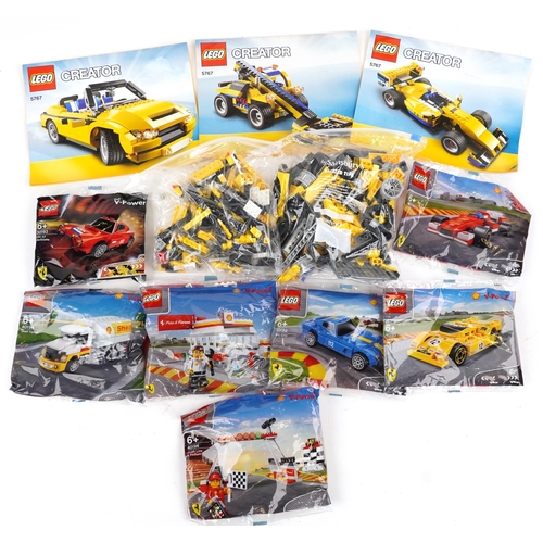 1154 - Vintage and later Lego including seven Exclusive to Shell Service Stations