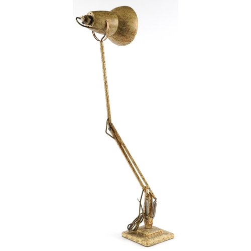 339 - Vintage Herbert Terry marbleised two step Anglepoise lamp