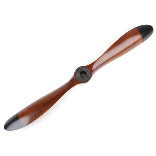 1463 - Aviation interest hardwood propeller, 99cm in length