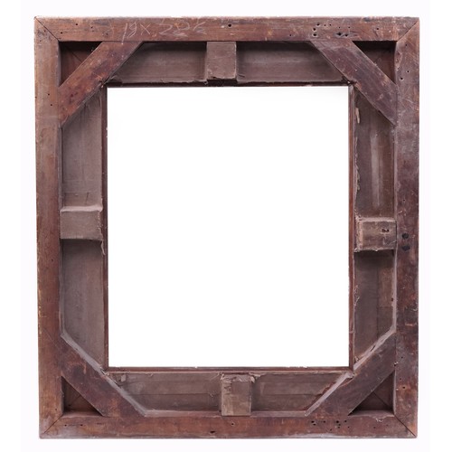 2525 - Large gilt picture frame, possibly Victorian, aperture size 56cm x 48cm, overall 84cm x 75cm