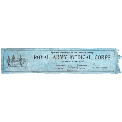 1115 - Britains and other hand painted lead soldiers including Royal Army Medical Corps and Army Gunners, w... 