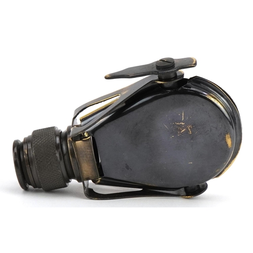 2643 - Military interest brass monocular, 10cm in length