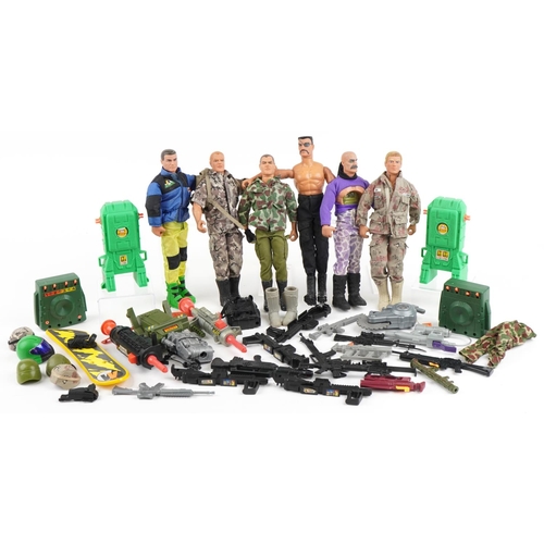 1165 - Collection of vintage and later Action Man figures and accessories including Doctor X