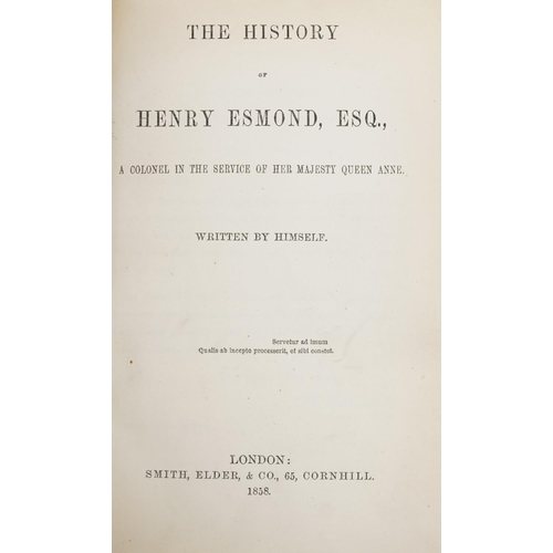 1489 - Four hardback books comprising Self Help, Introduction to Gothic Architecture, Don Quixote and Thack... 