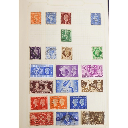 1709 - Collection of 19th century and later British and world stamps, predominantly arranged in albums incl... 