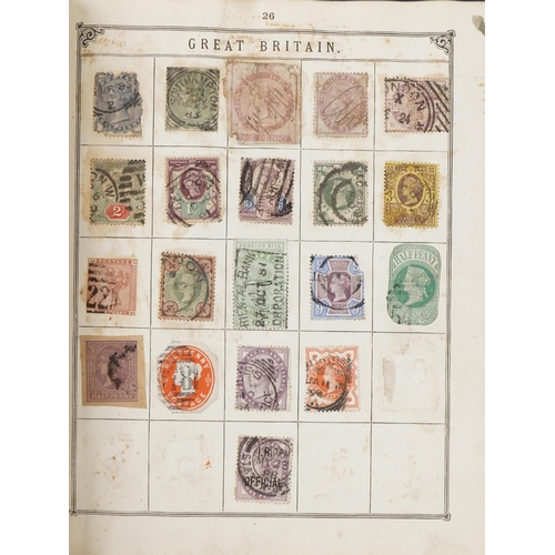 1709 - Collection of 19th century and later British and world stamps, predominantly arranged in albums incl... 