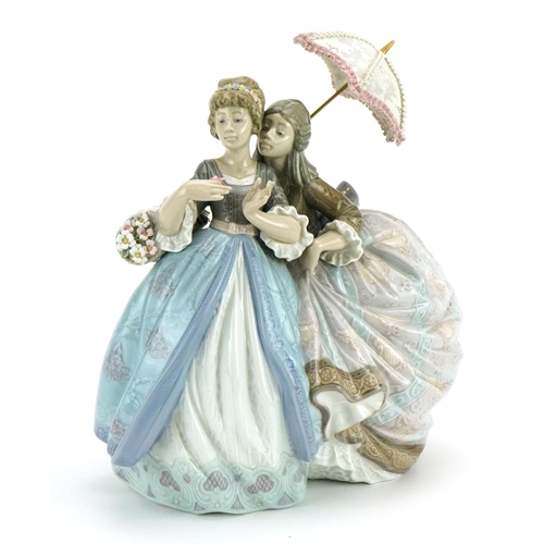 2254 - Lladro Southern Charm figure group, 27cm high