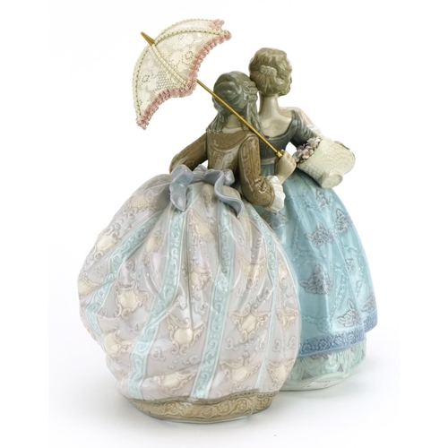 2254 - Lladro Southern Charm figure group, 27cm high