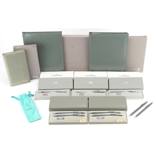 2310 - Aviation interest British Airways Concorde memorabilia including Cross pens with boxes