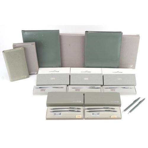 2310 - Aviation interest British Airways Concorde memorabilia including Cross pens with boxes