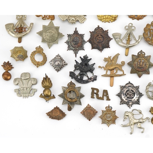 1384 - Military interest cap badges including South Staffordshire, The Royal Regiment of Canada and Scottis... 