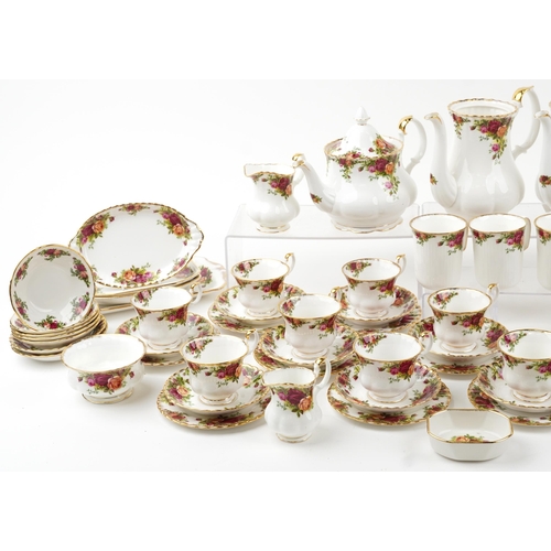 2315 - Large collection of Royal Albert Old Country Roses dinner and teaware, predominantly firsts includin... 