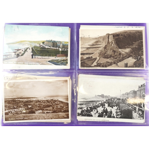 1648 - Edwardian and later local interest Eastbourne postcards including The West Parade, Beachy Head and P... 