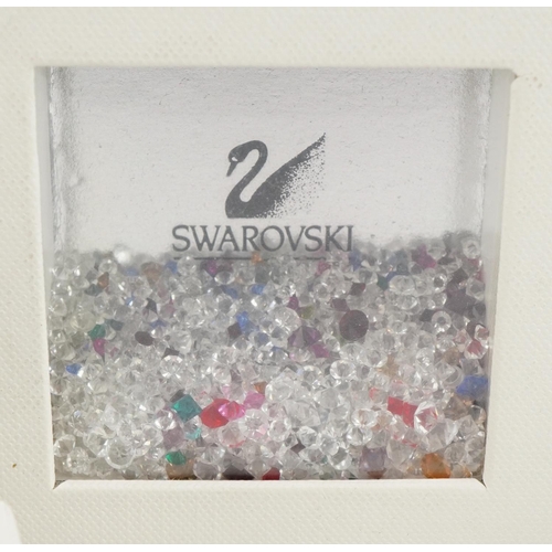 2279 - Swarovski crystal with boxes including silver crystal and cat pendant on necklace, the largest 6.5cm... 