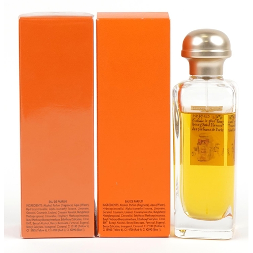 1067 - Two 100ml bottles of Hermes Caleche Parfum, one sealed as new