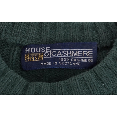 1084 - Nine ladies cashmere jumpers including Land's End, Woolovers, Denner and Clans of Scotland