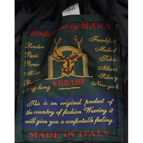 1085 - Three as new Italian style RGA leather jackets