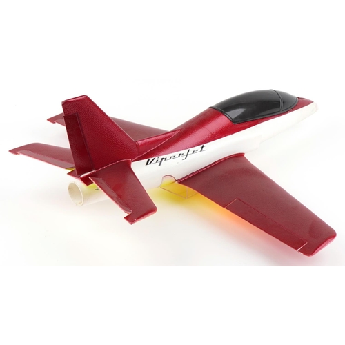 1236 - Viper Jet radio controlled model aeroplane with mechanics, 91cm in length