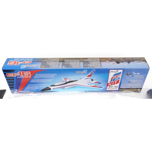 1238 - Phase 3 EF16 radio controlled jet with box