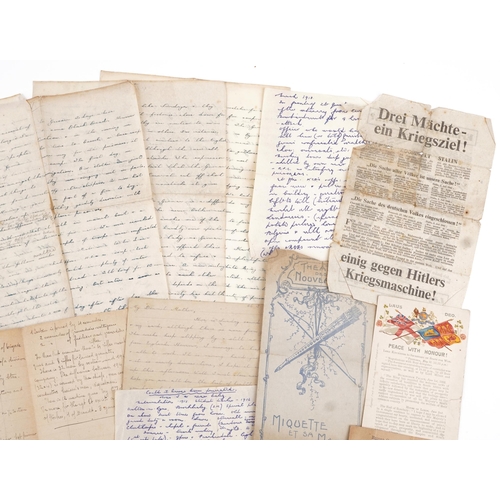 1336 - British military World War I pair with related militaria including diary, the pair awarded to 38682S... 