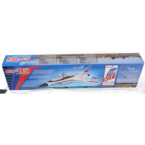 1239 - Phase 3 EF16 radio controlled jet with box