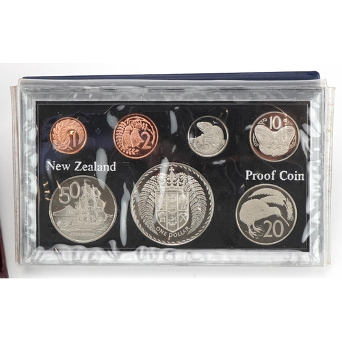 1611 - Coinage including New Zealand Elizabeth II 1976 proof set and United Kingdom 2002 pattern Euro Coin ... 