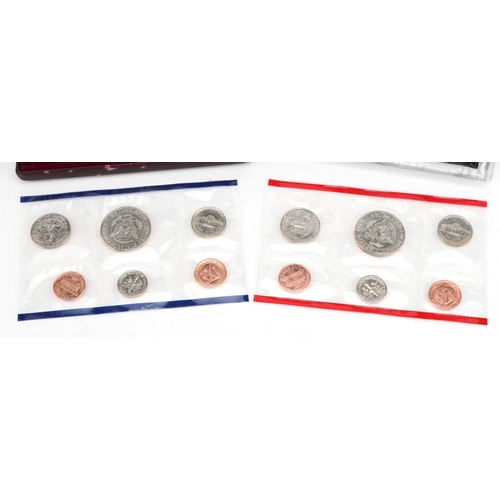 1611 - Coinage including New Zealand Elizabeth II 1976 proof set and United Kingdom 2002 pattern Euro Coin ... 