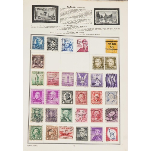 1707A - 19th century and later British and European stamps arranged in an album including Great Britain and ... 