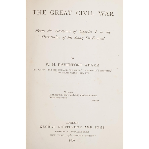 1500 - Eight antique leather bound hardback books comprising three volumes of Doctor Goldsmith's British Th... 