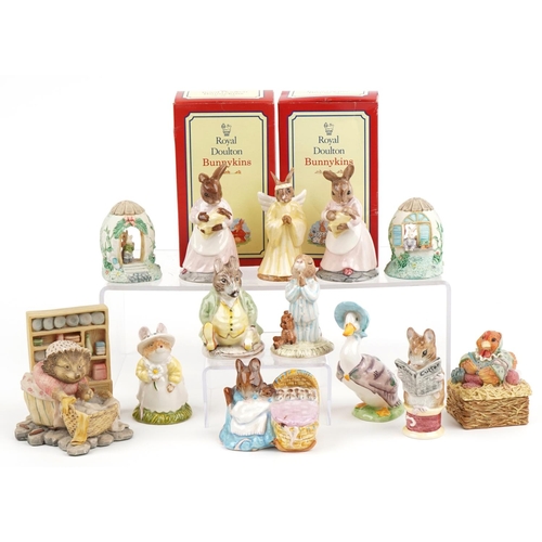 2265 - Bunnykins collectables including Royal Doulton Bedtime Bunnykins DB55 and Royal Albert Tailor of Glo... 