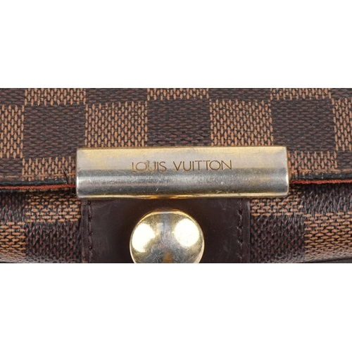 1072 - Louis Vuitton men's Damier shoulder Bastille, 39cm wide