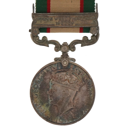 1354 - British military George VI India medal awarded to 7012160RFMN.C.NEILL.R.U.RIF. with North West Front... 