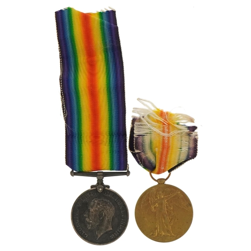 1340 - British military World War I pair awarded to M1-6247PTE.J.S.S.ELLIS.A.S.C.